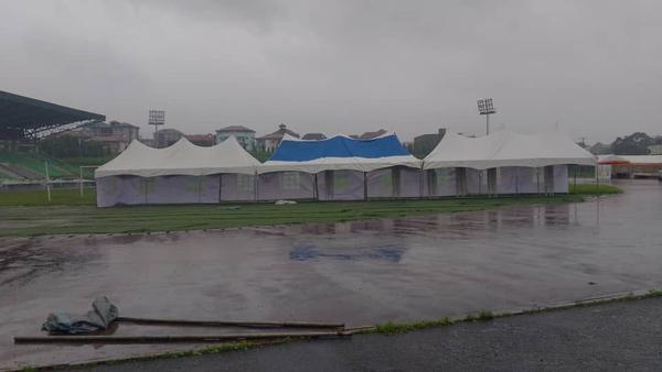 Fonanyi event setup in Buea