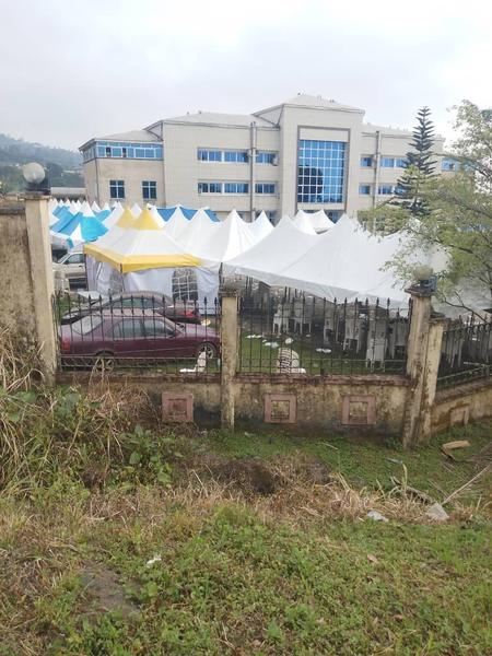 Fonanyi event setup in Buea