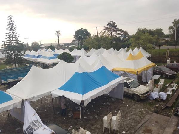 Fonanyi event setup in Buea